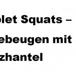 Goblet Squats