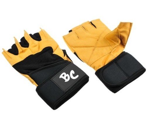 Best Body 1 Paar Fitnesshandschuhe 'Power Pad Gloves' 