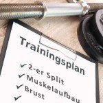2er Split Muskelaufbau Trainingsplan