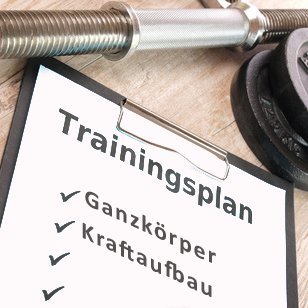 Ganzkörper Trainingsplan für Kraftaufbau