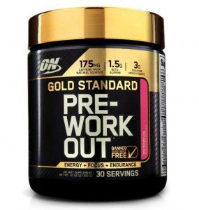 Gold Standard Pre-Workout Test 3