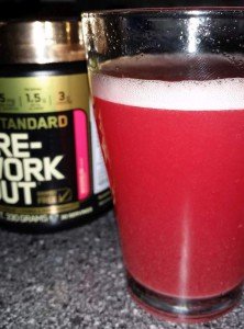 Pre Workout Optimum Nutrition