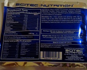 Scitec Whey Test 