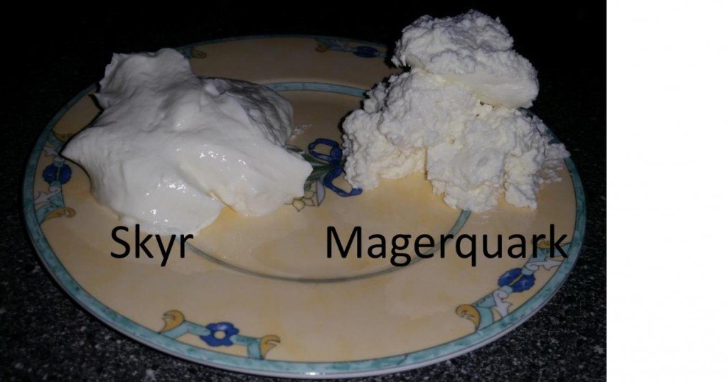 Skyr oder Magerquark