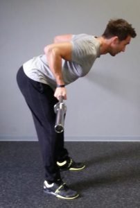 Langhantelrudern Obere Position UG