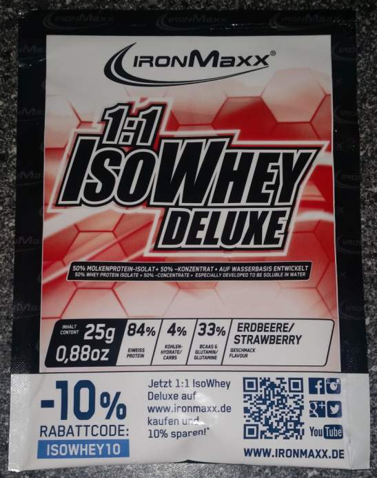 Ironmaxx IsoWhey Deluxe im Test