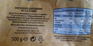 Aldi Eiweißbrot Produktvergleich