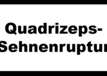 Quadrizepssehnenriss: Erfahrungsbericht mit Infos zur Terapie