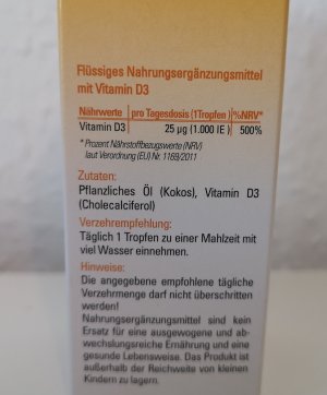 Vitamin D3 Tropfen Test Vergleich 2020 Top 6 Empfehlungen