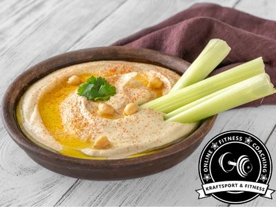 Ist Hummus Aufstrich mit seinen gesunden Fetten gut fuer Magen und Haut