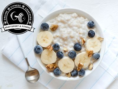 Rezept Porridge als gesundes Fruehstueck einfach selber zubereiten