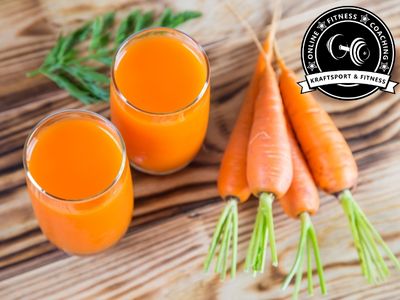 Sollte man Karottensaft besser morgens oder abends trinken