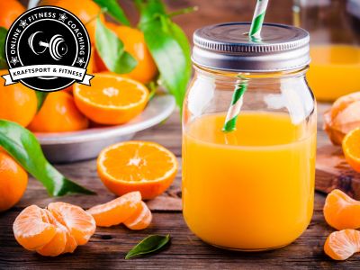 Ist frisch gepresster Orangensaft gesuender als fertiger Orangensaft?