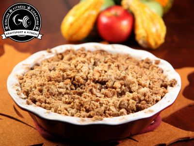 Wie gesund ist Apple Crumble mit Haferflocken